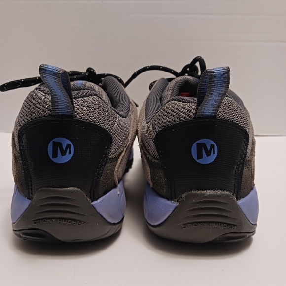 Merrell Women's Size 9 Performance Outdoor Shoes Wild Dove / Periwinkle Lace Up - Picture 5 of 11